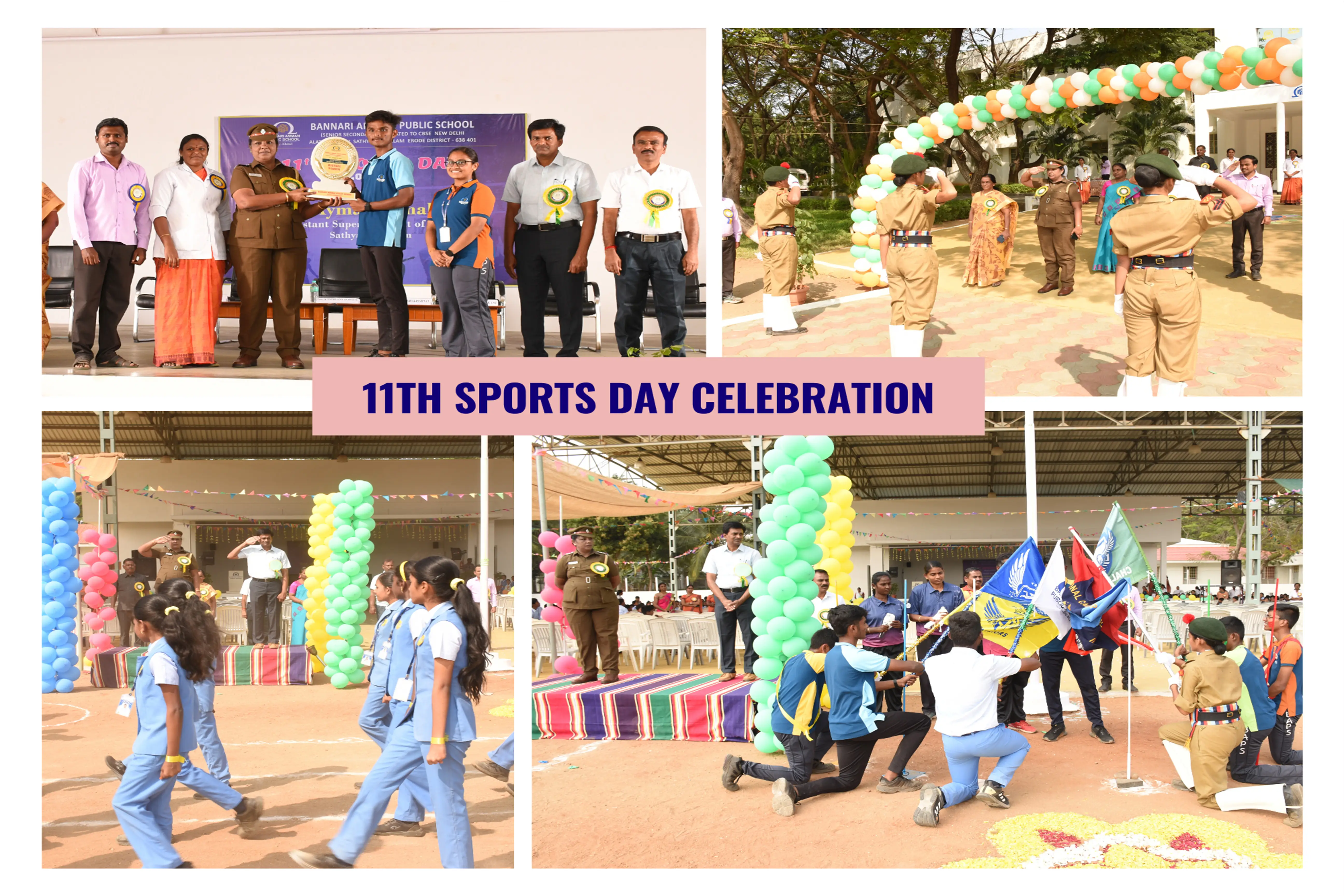 ANNUAL SPORTS DAY CELEBRATION @ Bannari Amman School