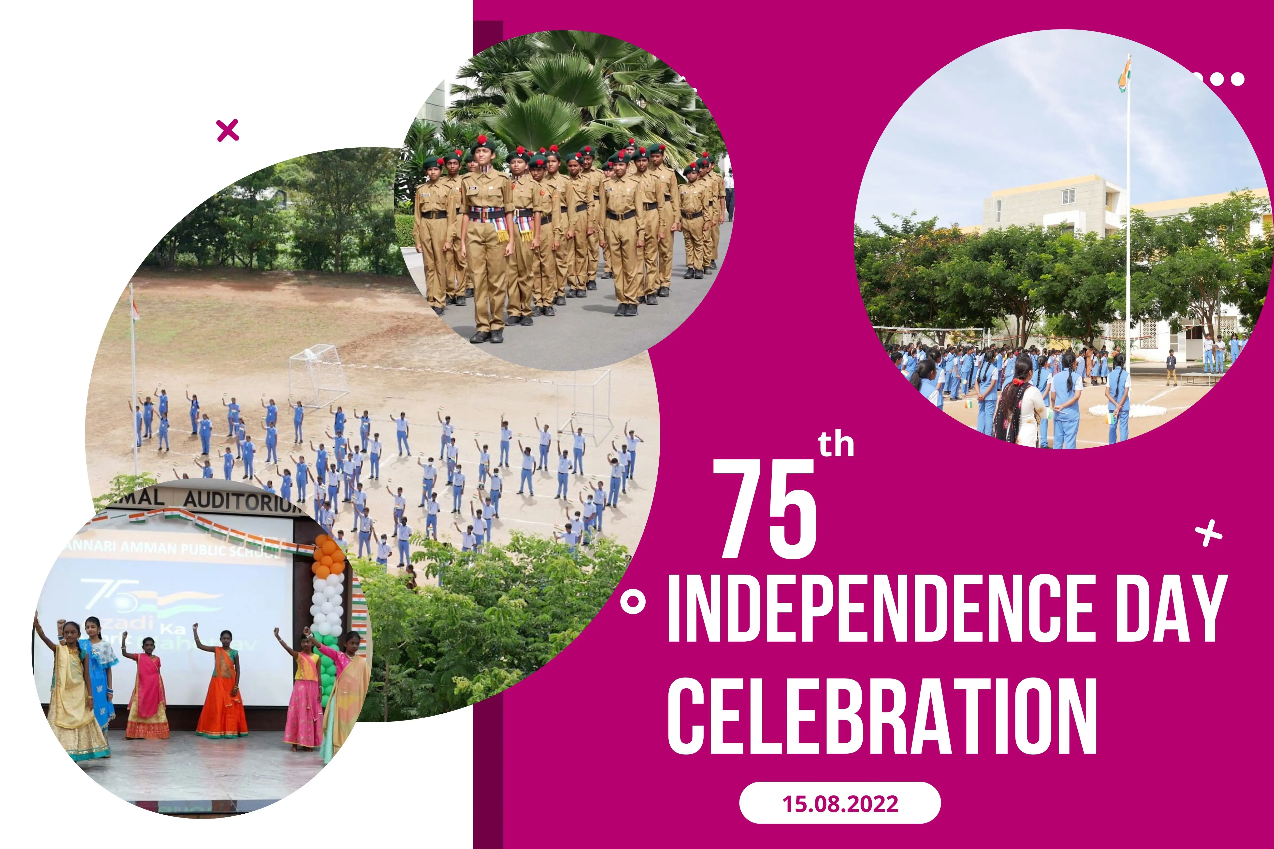 75TH INDEPENDENCE DAY CELEBRATION @ Bannari Amman School