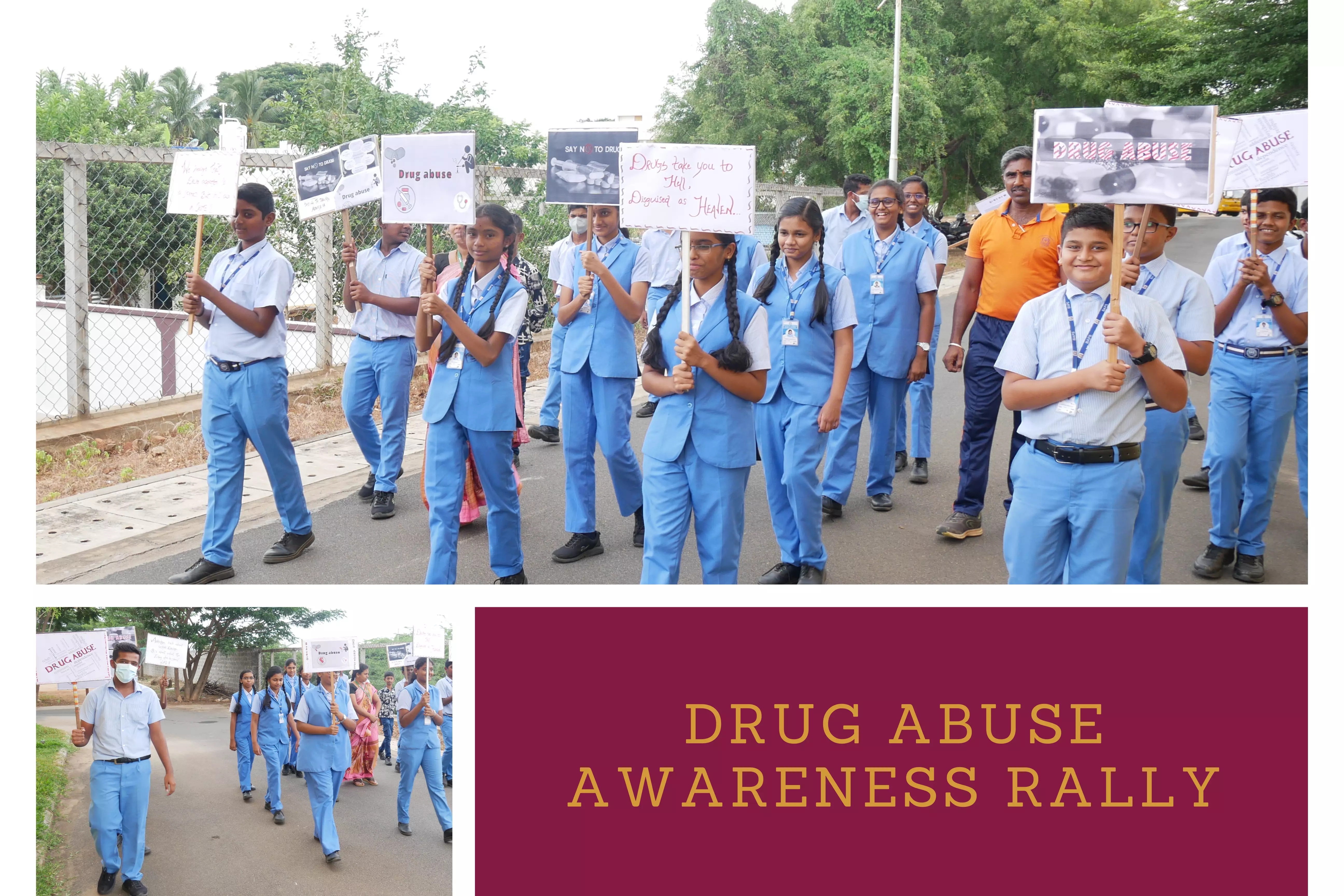 DRUG ABUSE AWARENESS RALLY