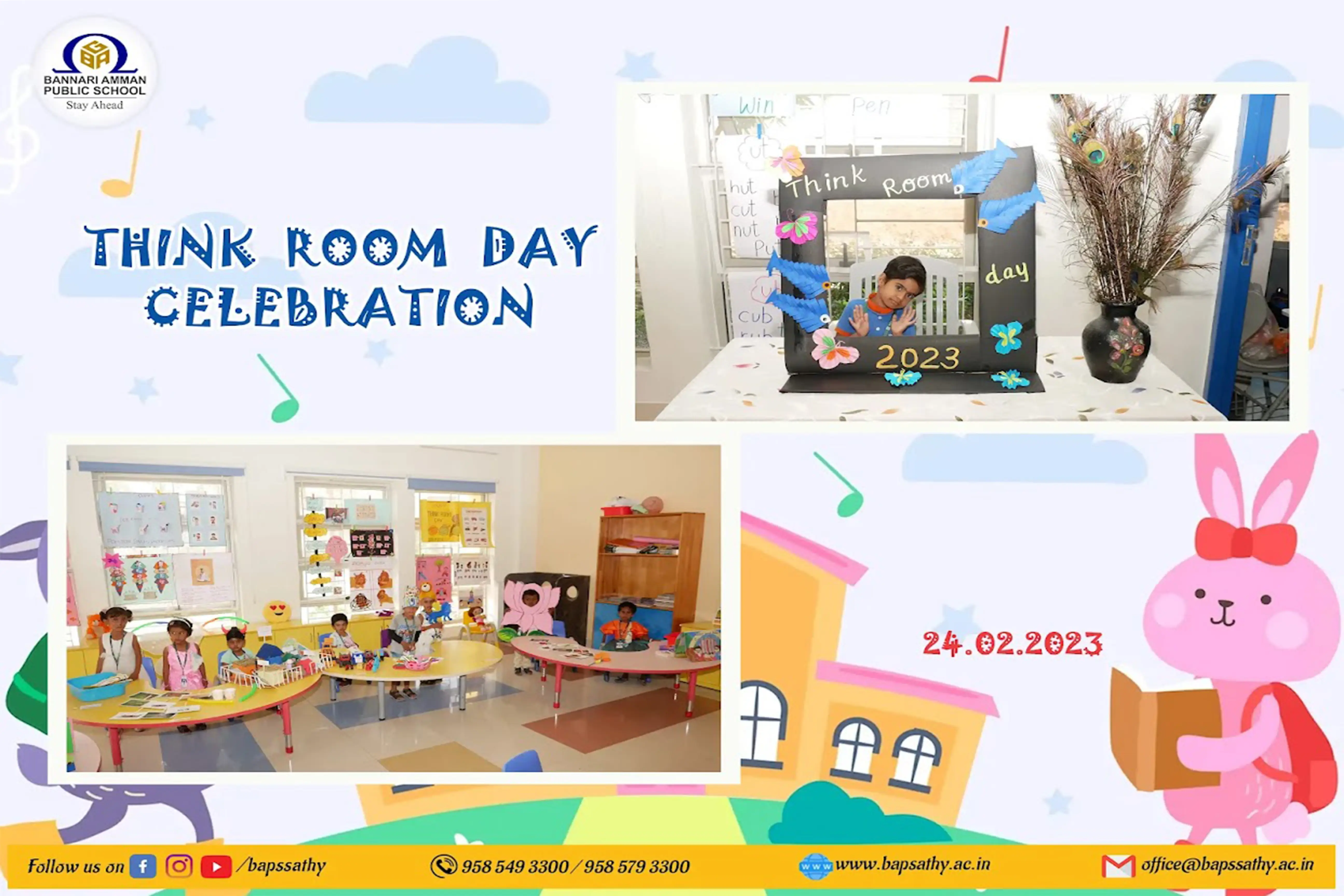 THINK ROOM DAY CELEBRATION@ Bannari Amman School