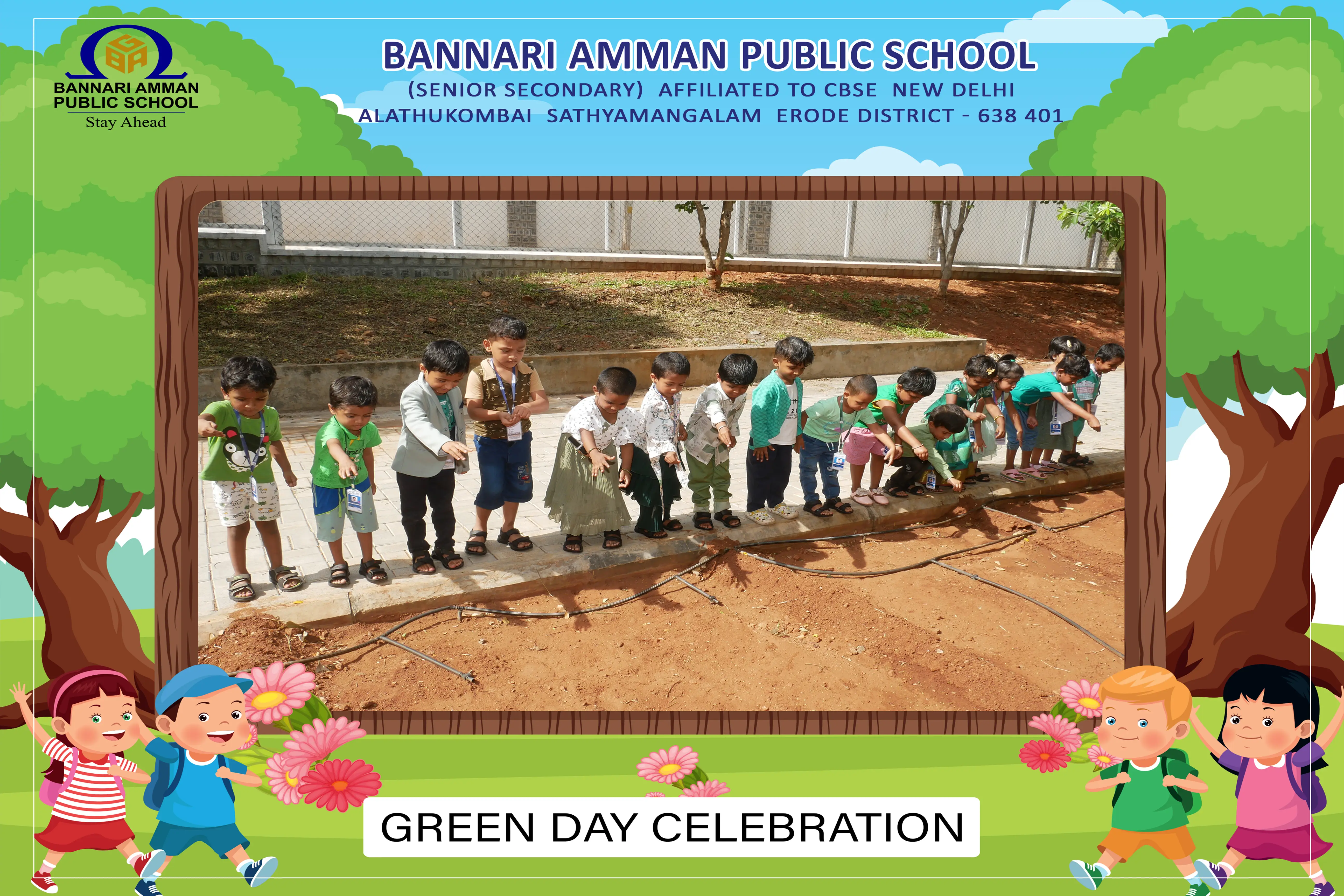 KG - GREEN DAY CELEBRATIONS @ Bannari Amman School