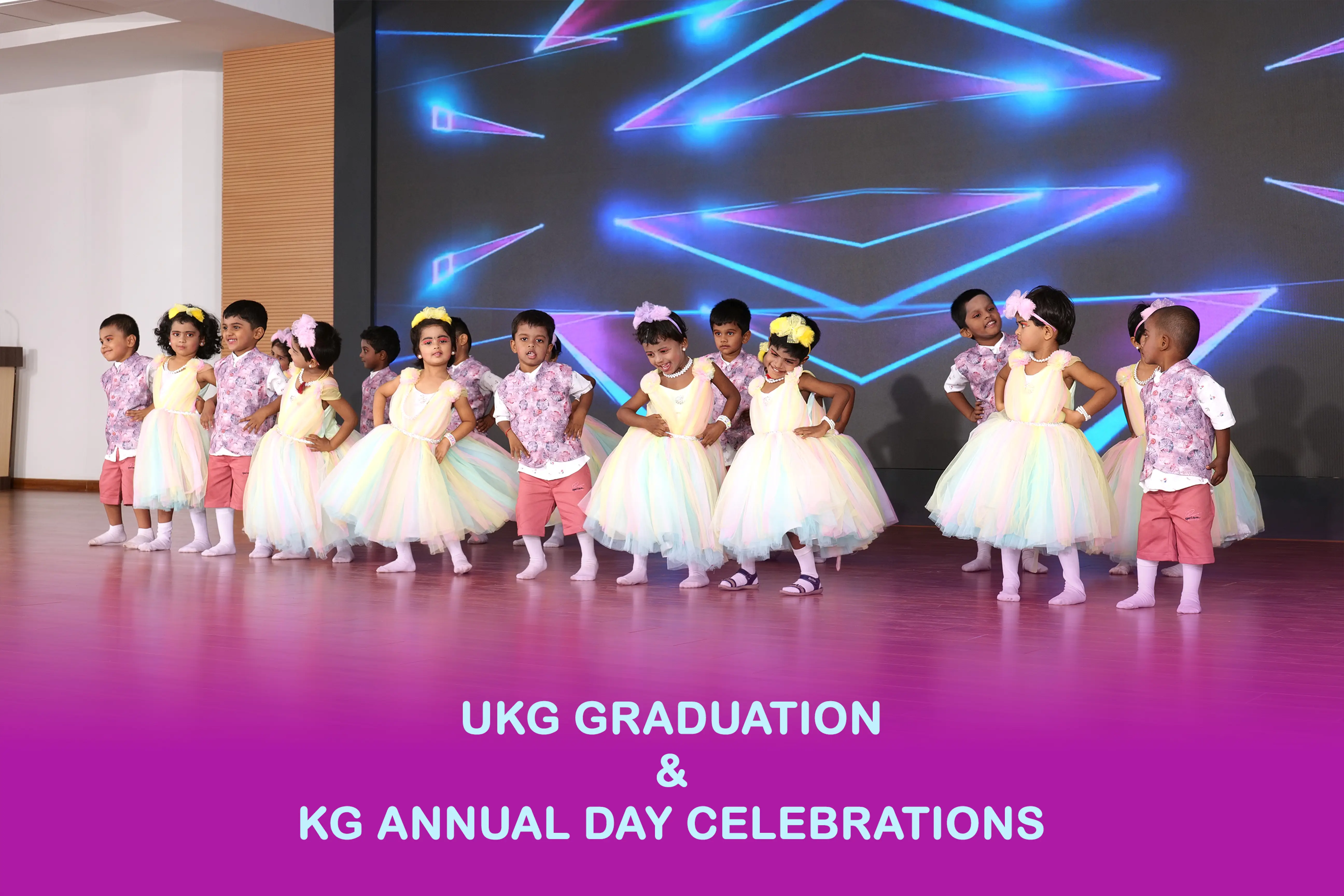 KG ANNUAL DAY CELEBRATIONS at baps school Sathyamangalam