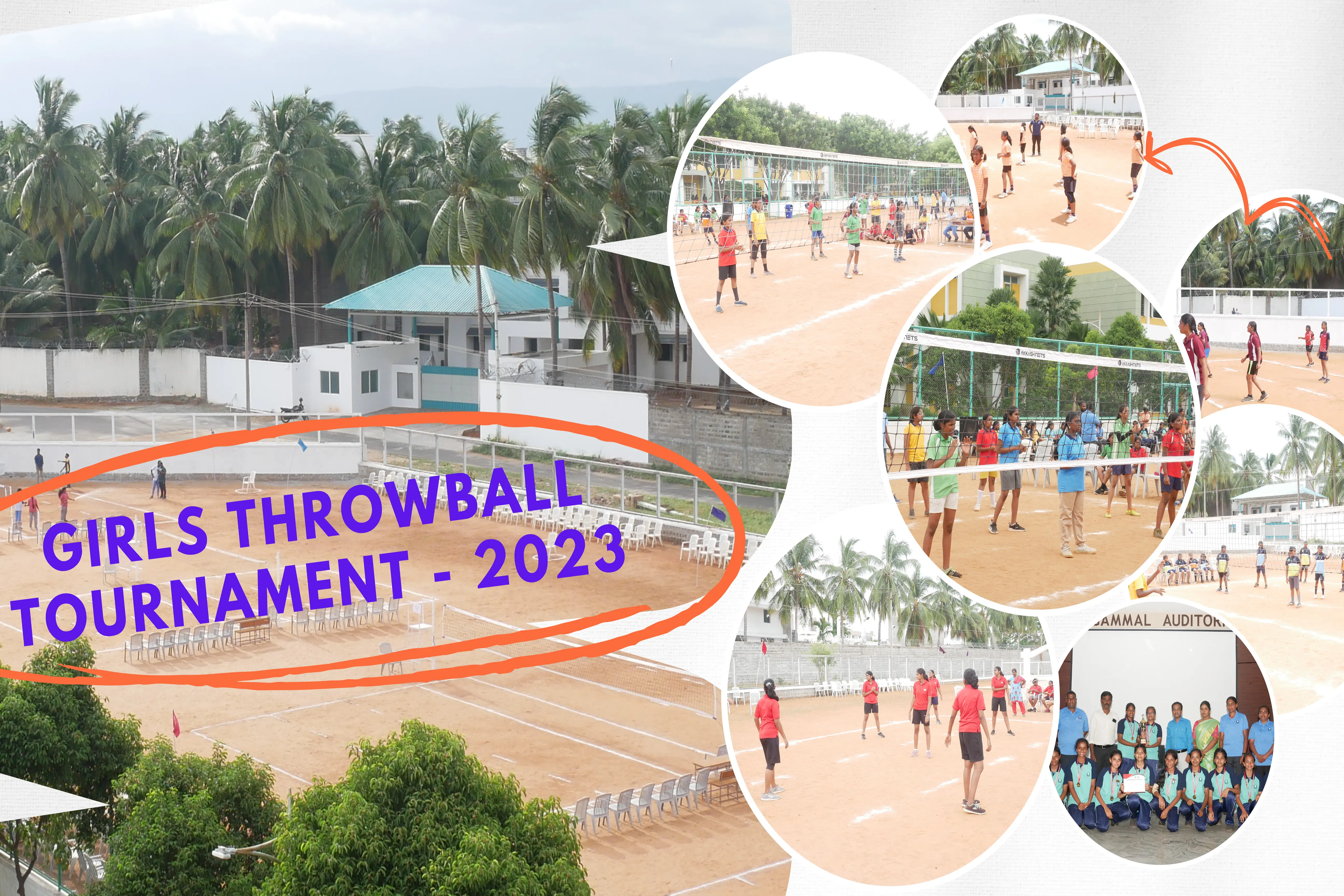 GIRLS THROWBALL TOURNAMENT @ Bannari Amman School