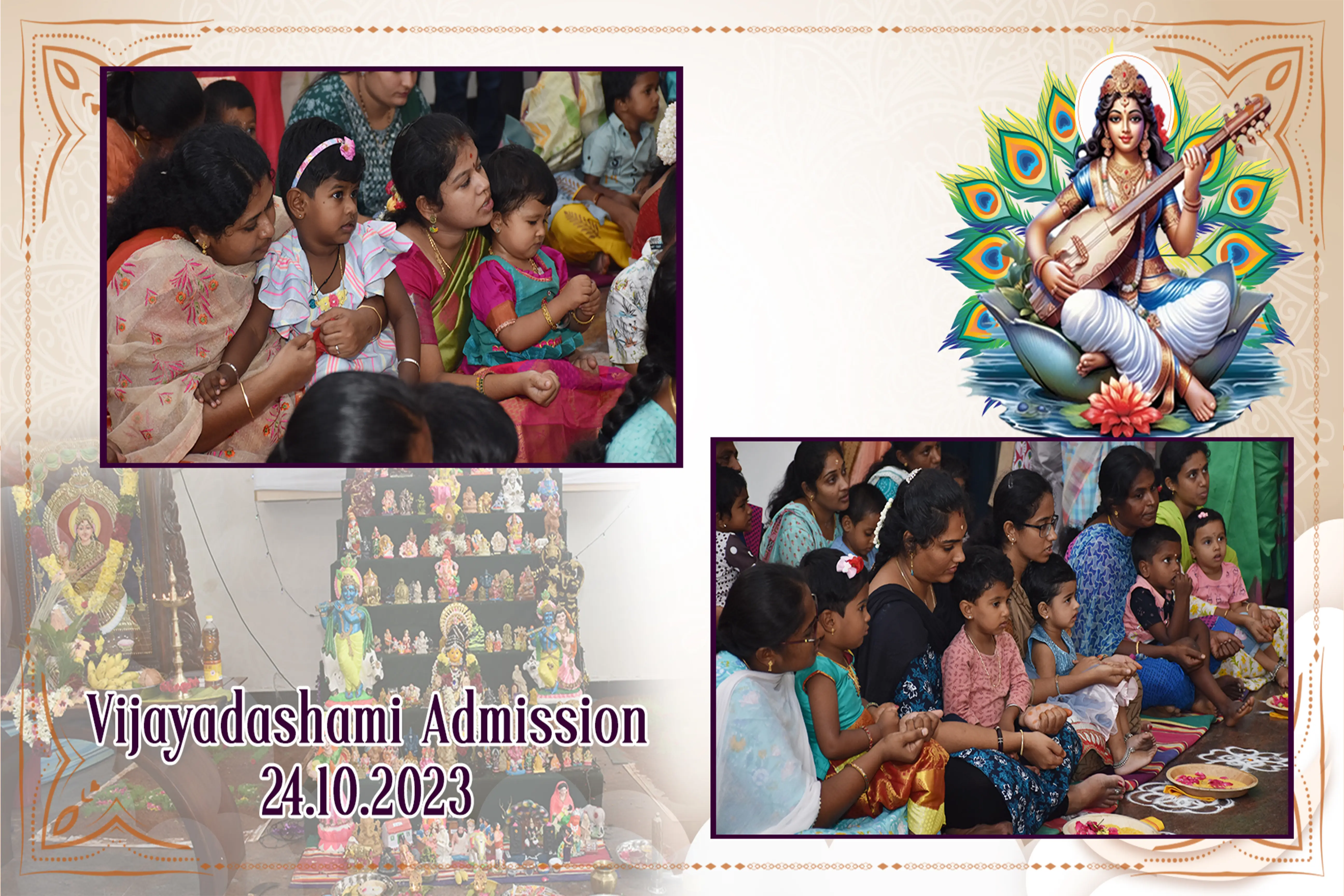 VIJAYADASHAMI ADMISSION at baps school