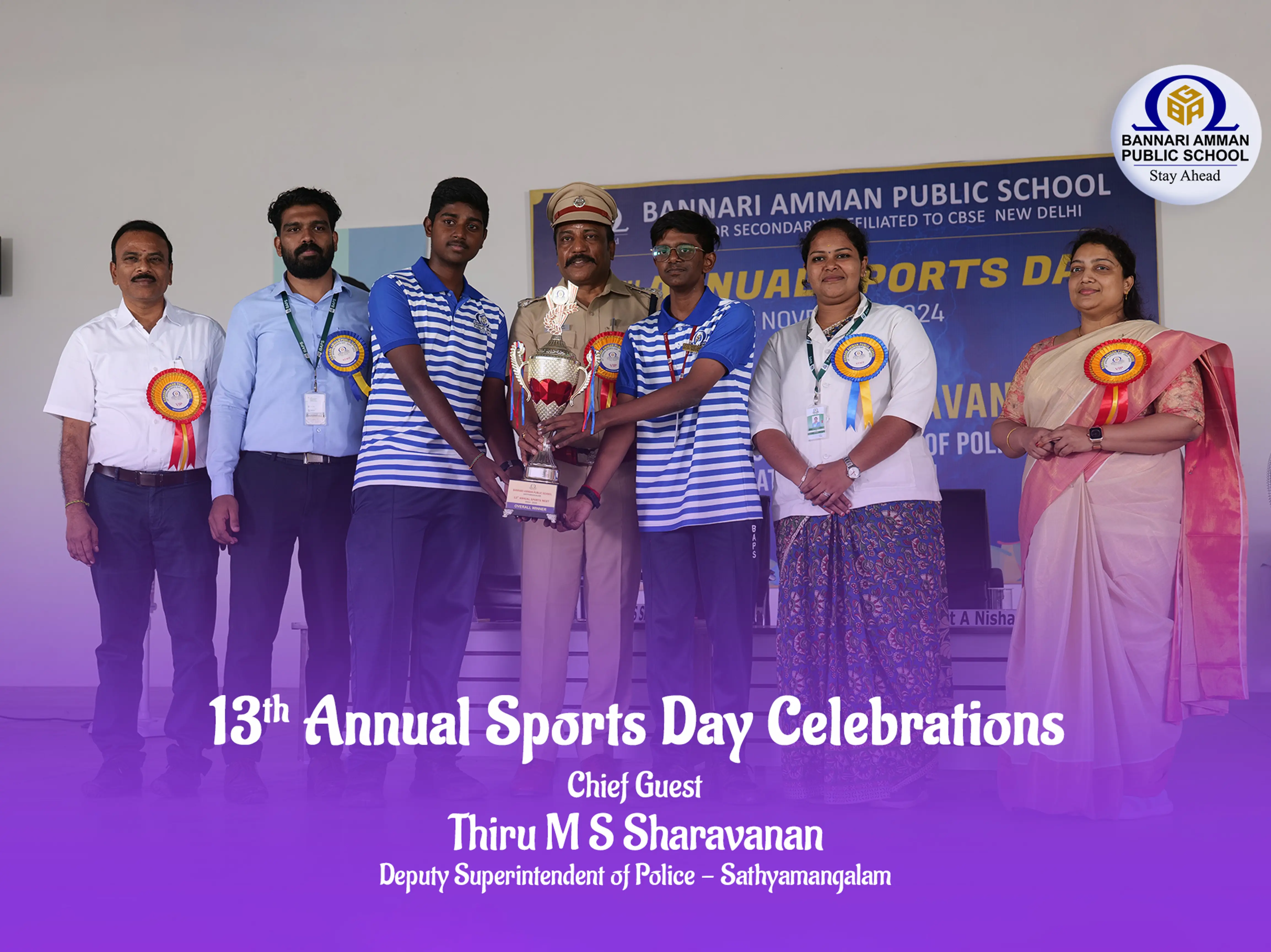 Inter School Competition at baps school Sathyamangalam