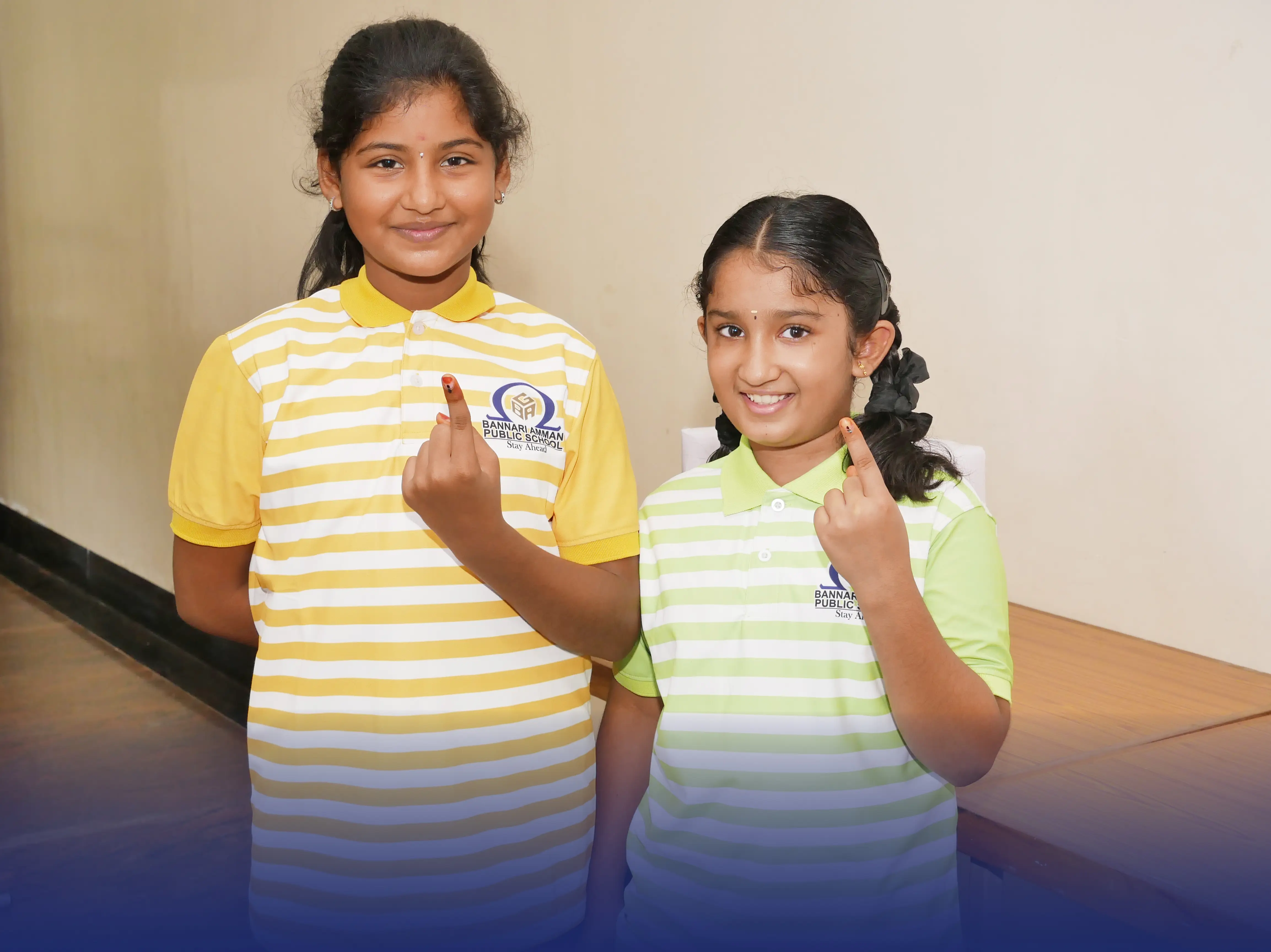 Student Council Election 2024-25 at baps school Sathyamangalam