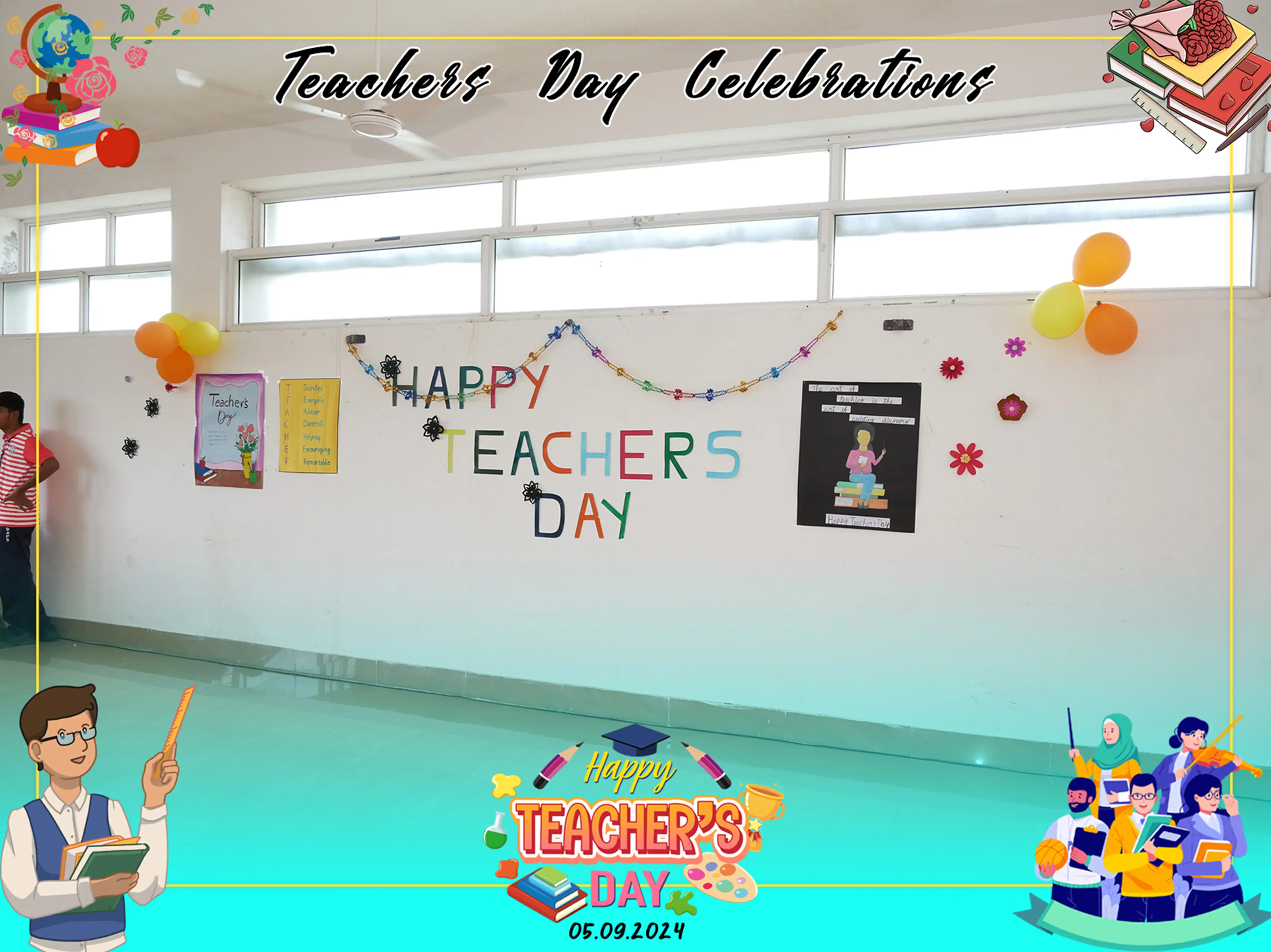 Teachers Day Celebrations at baps school Sathyamangalam